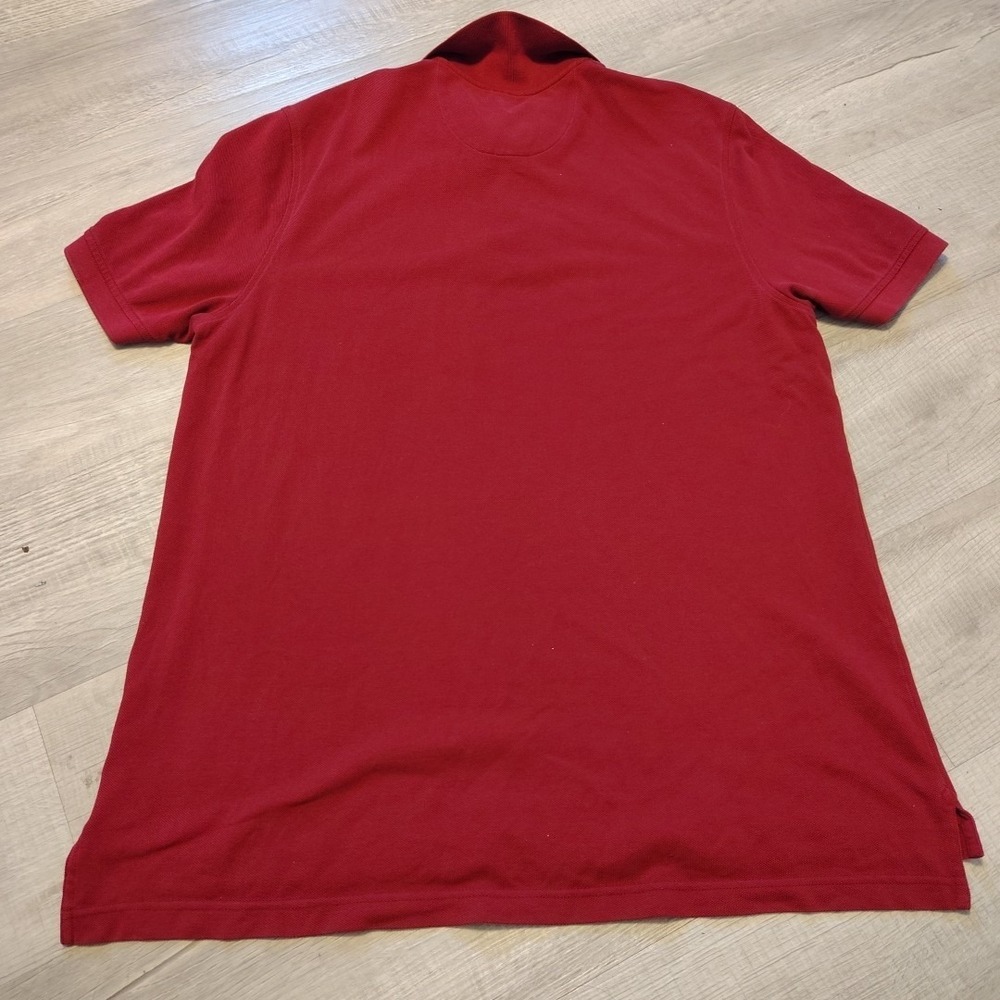 Brooks Brothers Polo Shirt XL Red Golden Fleece Logo Golf Casual Short Sleeve - Picture 6 of 6